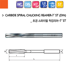 SANG SIN - Carbide Spiral Chucking Reamer